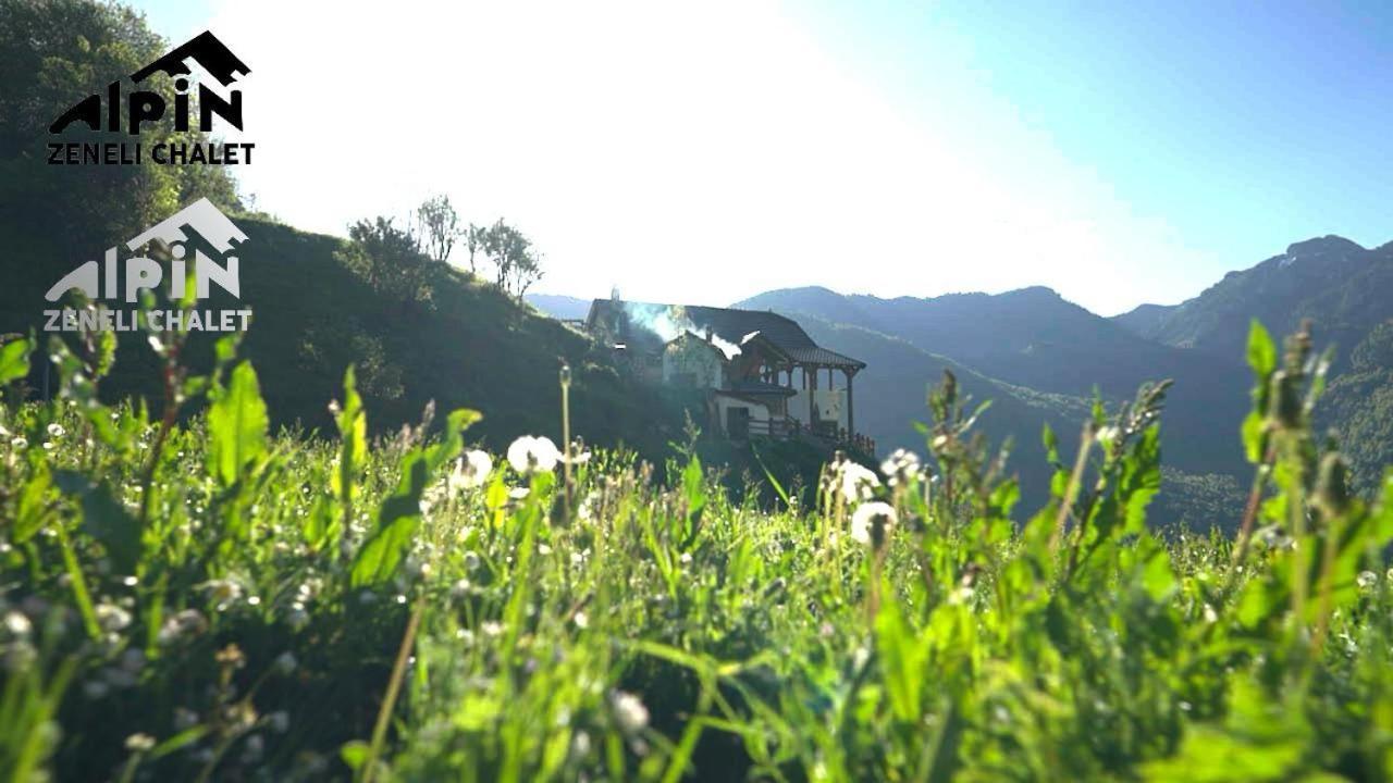 Zeneli Alpin Chalet Cerem Bagian luar foto