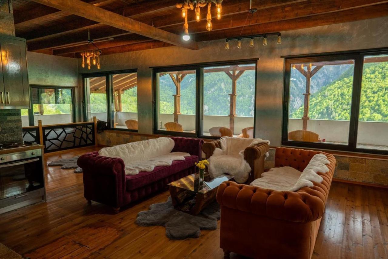 Zeneli Alpin Chalet Cerem Bagian luar foto
